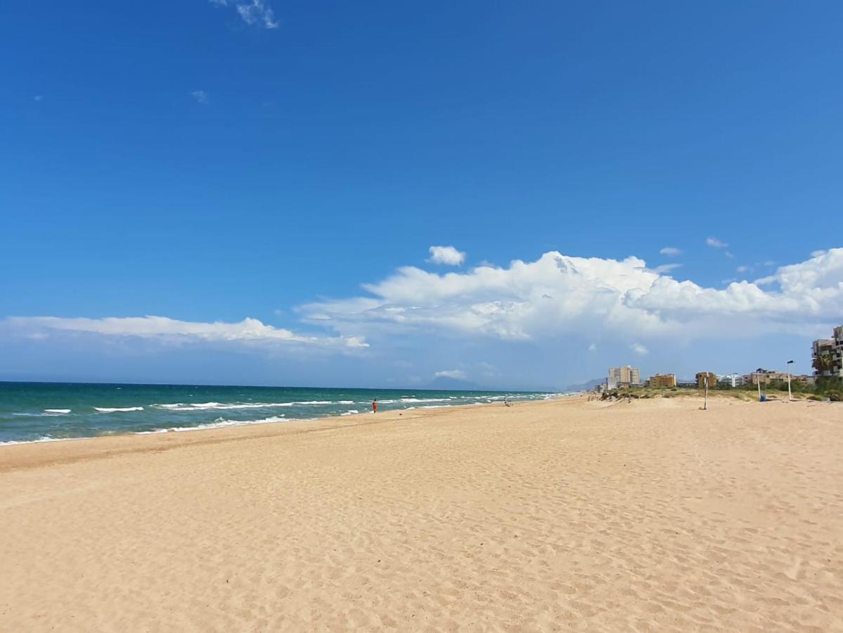 Apartamento Con Gran Terraza, Piscina Y Con Vistas Al Mar, A Solo 50 M De La Playa دياموز المظهر الخارجي الصورة